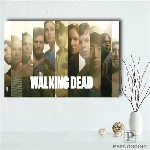 The Walking Dead Season 4 TV Show Art Silk Poster Daryl 13x20 inch 004