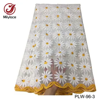 Milylace Wholesale African lace fabric wih beads floral embroidery tulle lace material french lace fabric for party PLW-96
Milylace Wholesale African lace fabric wih beads floral embroidery tulle lace material french lace fabric for party PLW-96