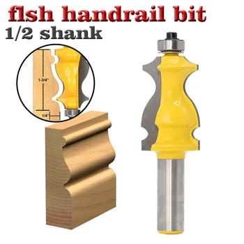 1PC Architectural Molding Router Bit 1/2" Shank Line knife Woodworking cutter Tenon Cutter for Woodworking Tools
1PC Architectural Molding Router Bit 1/2" Shank Line knife Woodworking cutter Tenon Cutter for Woodworking Tools