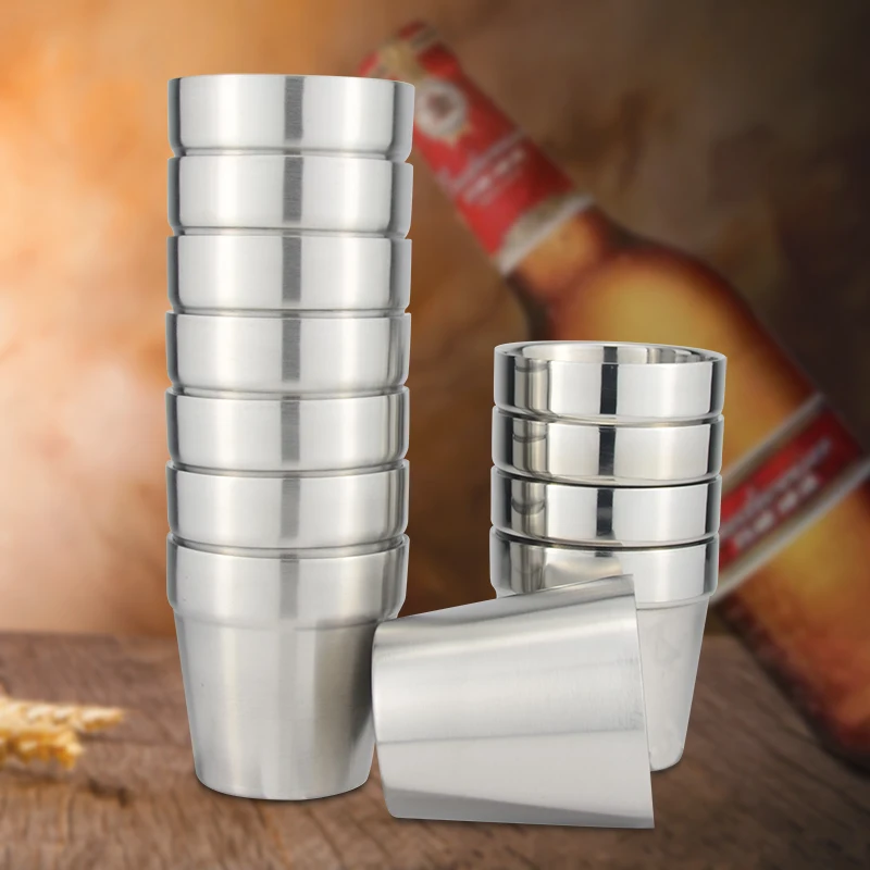 Sanqia 4 pcs high quality Double Wall Stainless Steel beer cup stainless steel beer mug Eco-Friendly and hot safe
Sanqia 4 pcs high quality Double Wall Stainless Steel beer cup stainless steel beer mug Eco-Friendly and hot safe