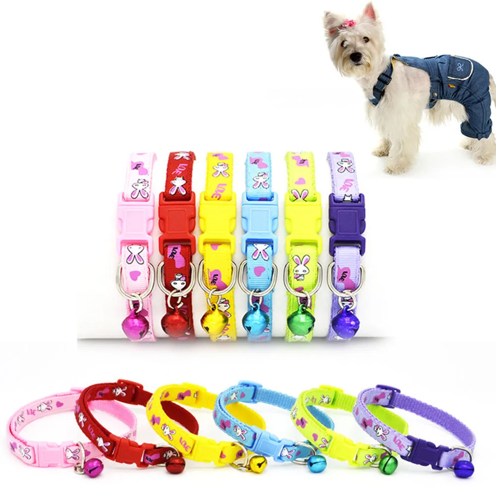 New Arrival Adjustable Nylon Pet Small Dog Puppy Cat Collar Small Rabbit Bell Footprint
New Arrival Adjustable Nylon Pet Small Dog Puppy Cat Collar Small Rabbit Bell Footprint