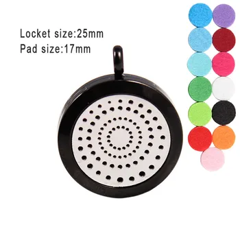 With chain as Gift! Black 25mm Screw new dots aromatherapy diffuser locket necklace 316L stainless steel perfume locket jewelry
With chain as Gift! Black 25mm Screw new dots aromatherapy diffuser locket necklace 316L stainless steel perfume locket jewelry