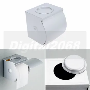 Bathroom Paper Box Wall Mounted Aluminum Waterproof Toilet Roll Tissue Holder And Dispenser Hanger With Ashtray Free Shipping
Bathroom Paper Box Wall Mounted Aluminum Waterproof Toilet Roll Tissue Holder And Dispenser Hanger With Ashtray Free Shipping