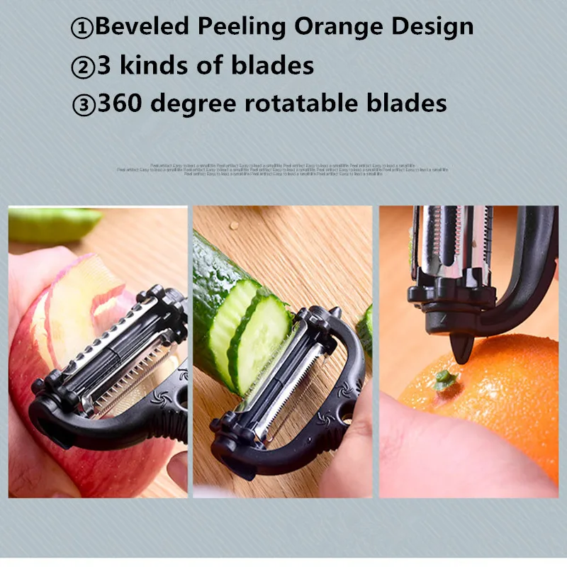 3in1 Multifunctional Kitchen Tools Peeler Grater Slicer Vegetable Fruit Kitchen Accessories Potato Carrot Apple Peelers Shredder
3in1 Multifunctional Kitchen Tools Peeler Grater Slicer Vegetable Fruit Kitchen Accessories Potato Carrot Apple Peelers Shredder