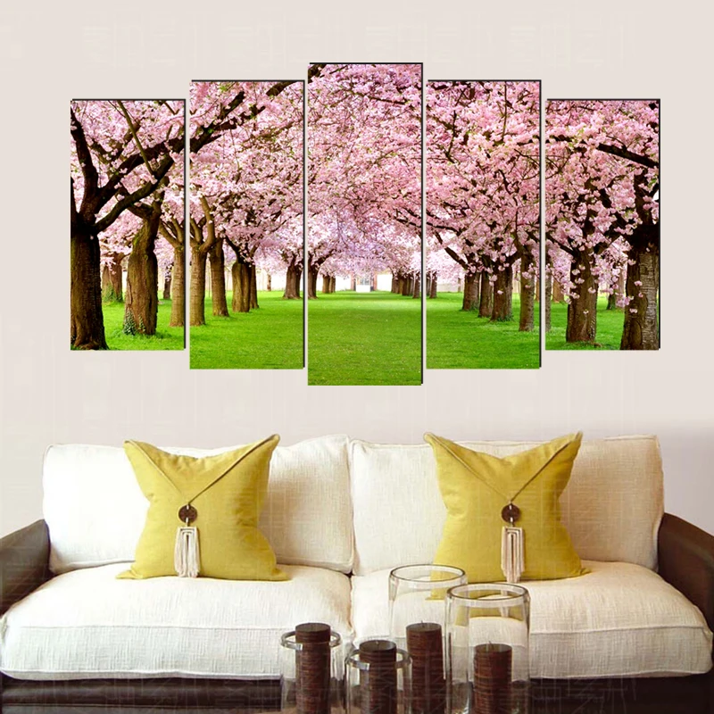 Cherry tree realist canvas painting art deco art prints 5 psc countryside wall picture for bedroom parlor hotel lobby kitchen
Cherry tree realist canvas painting art deco art prints 5 psc countryside wall picture for bedroom parlor hotel lobby kitchen