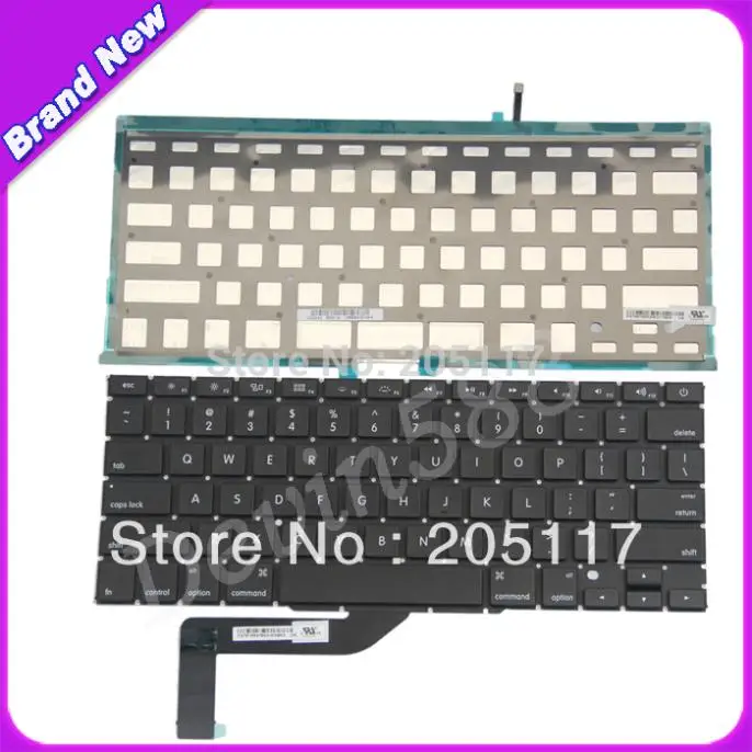New US Keyboard For 15" Retina MacBook Pro A1398 MC975 MC976 2012,COMPETITIVE PRICE!
New US Keyboard For 15" Retina MacBook Pro A1398 MC975 MC976 2012,COMPETITIVE PRICE!