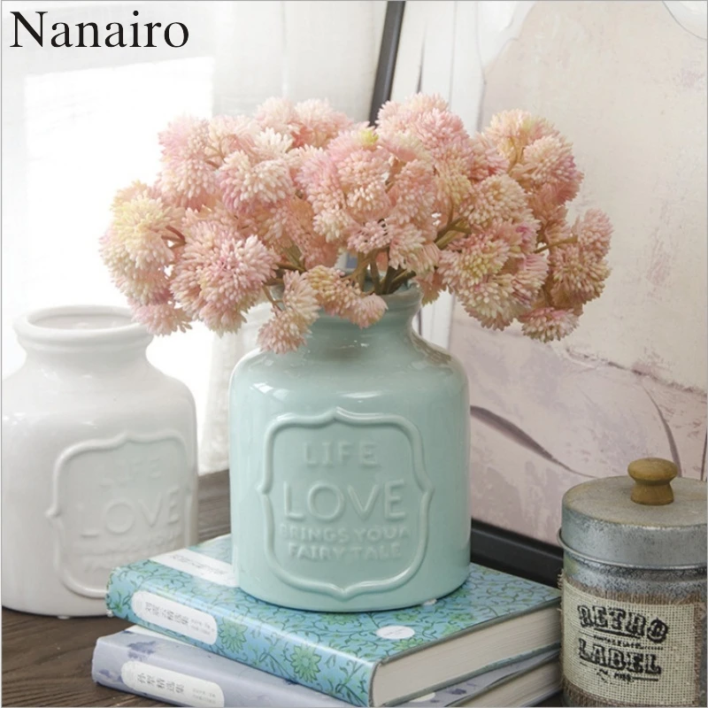 Affordable 5pcs Plastic Artificial Flesh Flowers Plant Bouquet Family Wedding Decoration Table Decoration Potted Plant Landscape
Affordable 5pcs Plastic Artificial Flesh Flowers Plant Bouquet Family Wedding Decoration Table Decoration Potted Plant Landscape