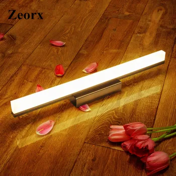 ZEORX 9W 16inch Wall lamps bathroom led mirror light 40CM AC85-265V acrylic sconces lighting led wall lamp
ZEORX 9W 16inch Wall lamps bathroom led mirror light 40CM AC85-265V acrylic sconces lighting led wall lamp