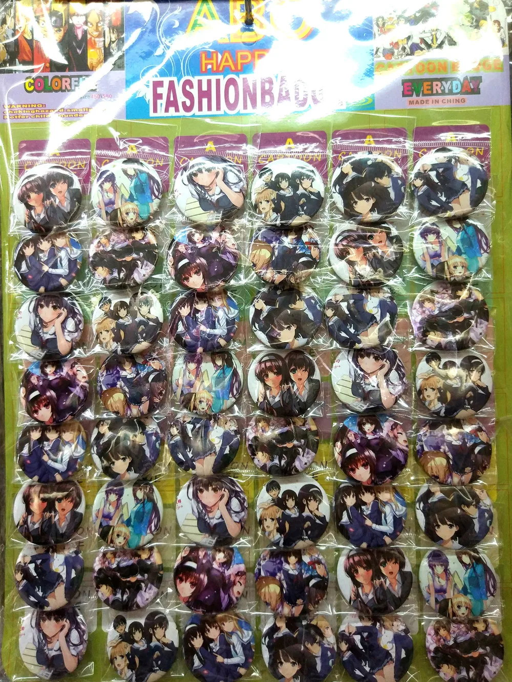Love Thank You Saekano How to Raise a Boring Girlfriend 45MM 16/24/32/40/48 pcs lot PIN BACK BADGE BUTTON BROOCH for TOY anime
Love Thank You Saekano How to Raise a Boring Girlfriend 45MM 16/24/32/40/48 pcs lot PIN BACK BADGE BUTTON BROOCH for TOY anime