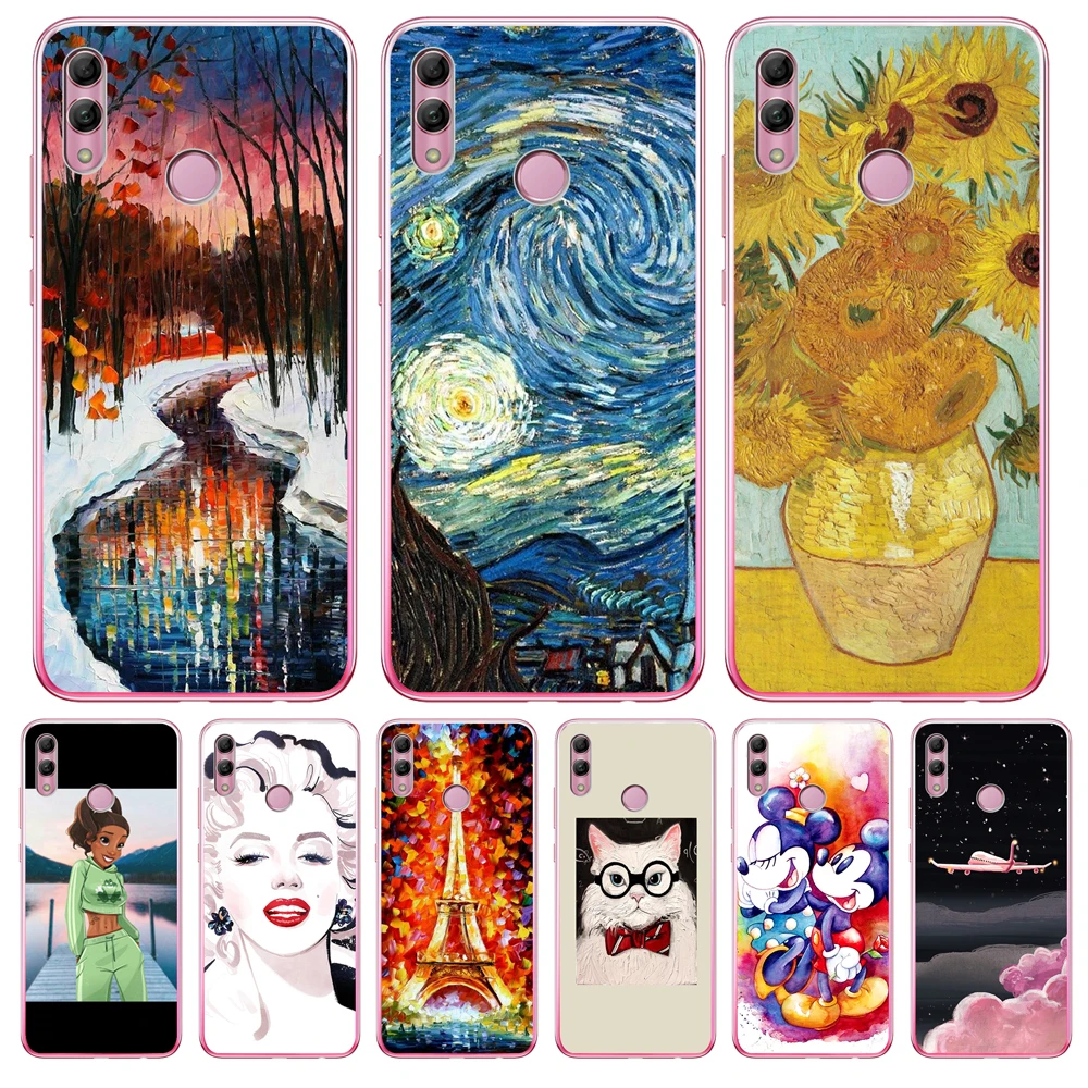 Luxury For Huawei Honor 10 9 8 8X 8C 7A 7C 7X 7 6X 6A Lite Cover Case Silicone Funda Coque Etui woman starry oil painting
Luxury For Huawei Honor 10 9 8 8X 8C 7A 7C 7X 7 6X 6A Lite Cover Case Silicone Funda Coque Etui woman starry oil painting