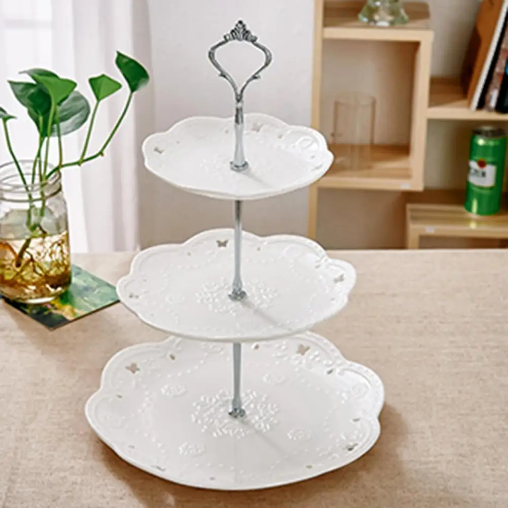 3 Tiers Round Serving Tray Platters Appetizer or Dessert & Cake Stand Great For Wedding Party Holiday Dinners Birthday
3 Tiers Round Serving Tray Platters Appetizer or Dessert & Cake Stand Great For Wedding Party Holiday Dinners Birthday