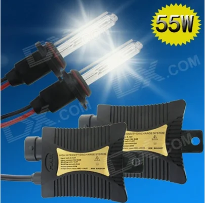 

H3 55W 3158lm 6000K Car HID Xenon Lamps w/ Ballasts Kit (Pair)