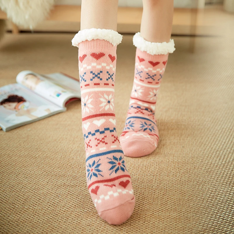 thickening double fleece slipper christmas women socks warm thick socks 7colors 2018 autumn and winter new arrivals
thickening double fleece slipper christmas women socks warm thick socks 7colors 2018 autumn and winter new arrivals