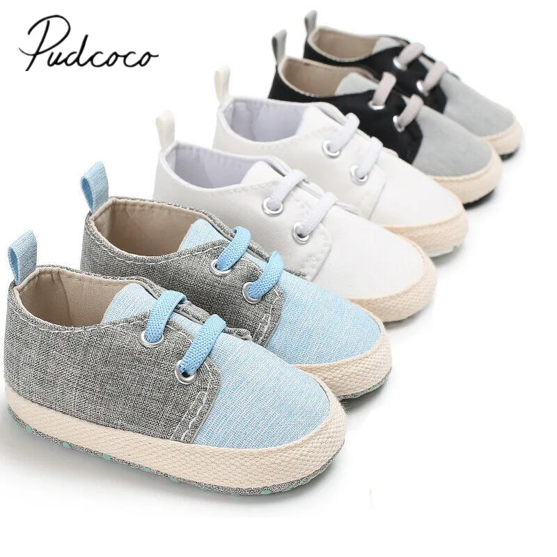 2019 Baby First Walkers Newborn Infant Baby Boy Girl Pram Shoes Infant Sneakers Toddler PreWalker Patchwork Canvas Trainer 0-18M
2019 Baby First Walkers Newborn Infant Baby Boy Girl Pram Shoes Infant Sneakers Toddler PreWalker Patchwork Canvas Trainer 0-18M