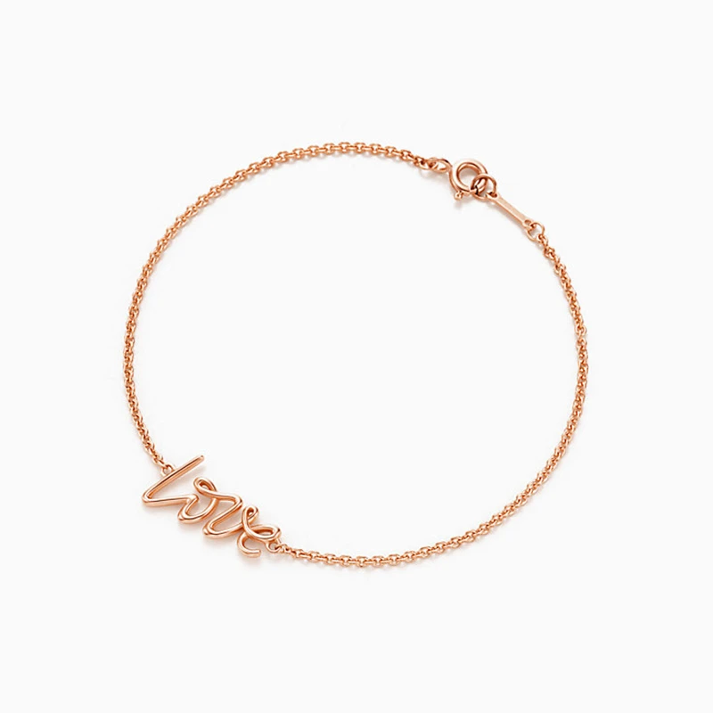SHINETUNG 1:1 S925 Sterling Silver High Quality TIFF Rose Gold Love Bracelet Women Romantic Gift Fashion Jewelry
SHINETUNG 1:1 S925 Sterling Silver High Quality TIFF Rose Gold Love Bracelet Women Romantic Gift Fashion Jewelry
