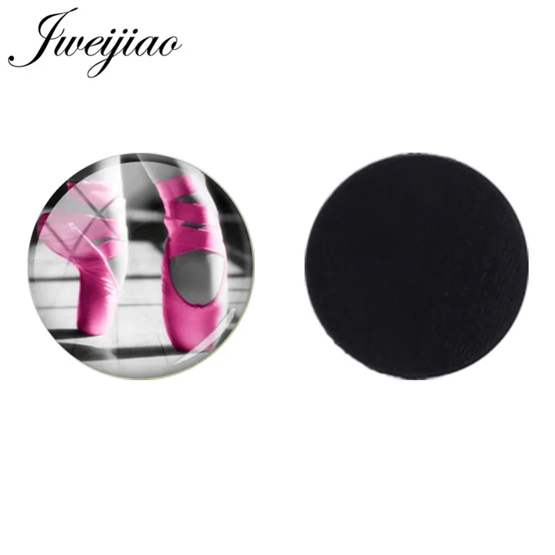 JWEIJIAO 25mm Glass Dome Beads Pink Ballet Shoes Magnetic Sticker Ballet Dancer Fridge Magnet Jewelry Findings Ct139
JWEIJIAO 25mm Glass Dome Beads Pink Ballet Shoes Magnetic Sticker Ballet Dancer Fridge Magnet Jewelry Findings Ct139