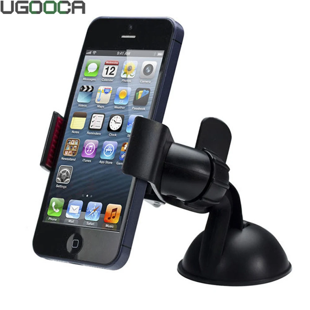 Universal 360 degree Car Windshield Mount Cell Mobile Phone Holder Bracket Stands for iP-hone 6 7 Plus Galaxy Note S6 S8 GPS
Universal 360 degree Car Windshield Mount Cell Mobile Phone Holder Bracket Stands for iP-hone 6 7 Plus Galaxy Note S6 S8 GPS