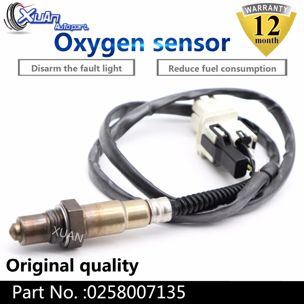XUAN Lambda O2 Oxygen Sensor For VOLVO XC90 T6 2.9L 2002-2006 S80 3.0L T6 2001-2006 0258007135 0 258 007 135
XUAN Lambda O2 Oxygen Sensor For VOLVO XC90 T6 2.9L 2002-2006 S80 3.0L T6 2001-2006 0258007135 0 258 007 135