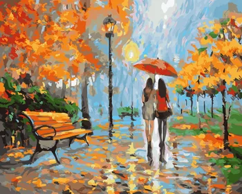 Frameless oil painting by numbers paint by number for home decor oil picture painting 5065 walking in rain
Frameless oil painting by numbers paint by number for home decor oil picture painting 5065 walking in rain