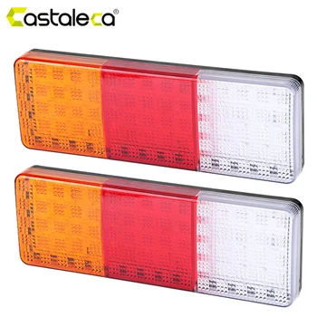 Castaleca Vehicle Taillights Rear Brake Tail Light Reverse Indicator Lamp Turn Signal Stop Parking Lights 75LED 12V Super Bright
Castaleca Vehicle Taillights Rear Brake Tail Light Reverse Indicator Lamp Turn Signal Stop Parking Lights 75LED 12V Super Bright