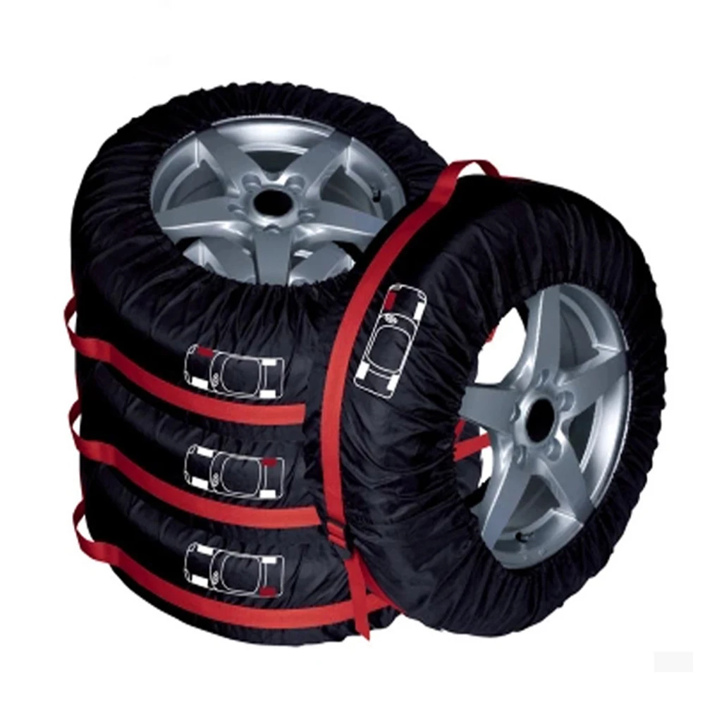 COVERS 4Pcs Spare Tire Cover Case Winter Summer Car Tire Storage Bag Automobile Tyre Accessories Vehicle Wheel Protector PSTC01
COVERS 4Pcs Spare Tire Cover Case Winter Summer Car Tire Storage Bag Automobile Tyre Accessories Vehicle Wheel Protector PSTC01