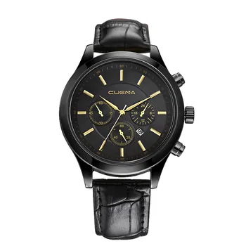 Watch Men Reloj Hombre Luxury Brand Cuena Men's Leather Military Alloy Analog Quartz Wrist Watch Business Date Men Watches
Watch Men Reloj Hombre Luxury Brand Cuena Men's Leather Military Alloy Analog Quartz Wrist Watch Business Date Men Watches
