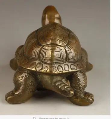 Art Bronze home decoration Selling Elaborate Elaborate Chinese Collectable Old Copper Exorcism Tortoise Auspicious Statue
Art Bronze home decoration Selling Elaborate Elaborate Chinese Collectable Old Copper Exorcism Tortoise Auspicious Statue