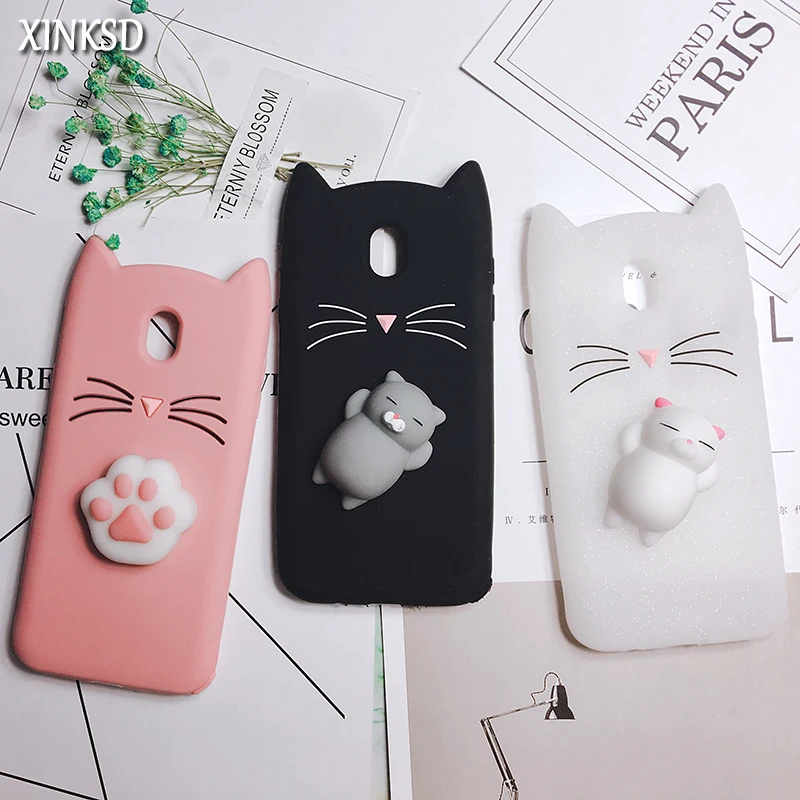 Cute 3D cat For Samsung s5 6 7 edge 8 9 puls note 8 A5 7 2017 C5 C7 C9 pro j330 j530 j730 j7 max j2 pro A8 plus 2018 Cases
Cute 3D cat For Samsung s5 6 7 edge 8 9 puls note 8 A5 7 2017 C5 C7 C9 pro j330 j530 j730 j7 max j2 pro A8 plus 2018 Cases