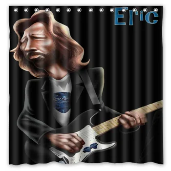 Eric Patrick Clapton Printing Waterproof Shower Curtain 100% Mildewproof Polyester Fabric Bath Curtains 72x72inch With 12 Hooks
Eric Patrick Clapton Printing Waterproof Shower Curtain 100% Mildewproof Polyester Fabric Bath Curtains 72x72inch With 12 Hooks