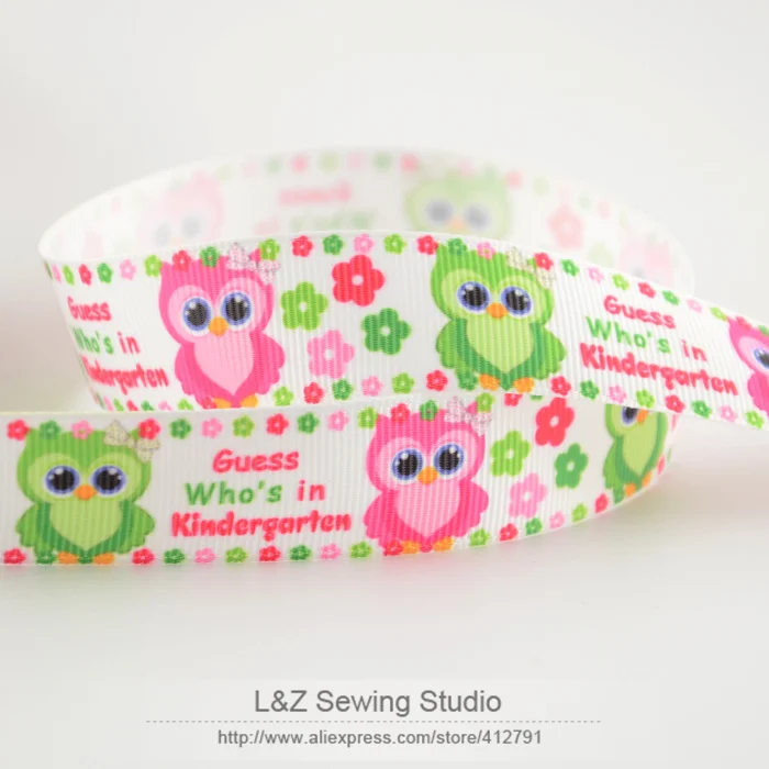 F026#-15 cute owl designs 7/8" 22mm width min order is $5(mix order) grosgrain ribbons high quality polyester L&Z sewing studio
F026#-15 cute owl designs 7/8" 22mm width min order is $5(mix order) grosgrain ribbons high quality polyester L&Z sewing studio