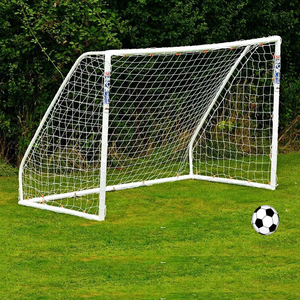 Image Hotsale Brand Full Size 6 x 4FT Football Soccer Goal Post Net 1.8m x 1.2m Sports Match Training Junior Polypropylene Fiber Net