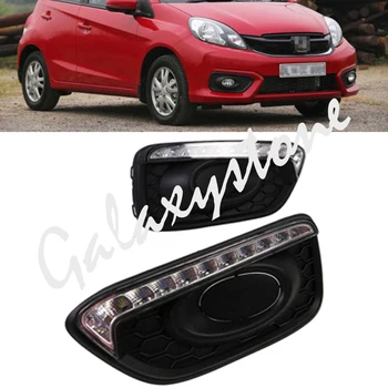 For Honda Brio Amaze 2016-2017 Car Daytime Running Light Drive White+Yellow Lamp
For Honda Brio Amaze 2016-2017 Car Daytime Running Light Drive White+Yellow Lamp