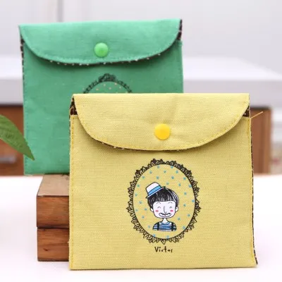 Retro childhood health cotton bales napkin bag health bag sanitary napkins sanitary pad storage bag 13*12.5cm
Retro childhood health cotton bales napkin bag health bag sanitary napkins sanitary pad storage bag 13*12.5cm