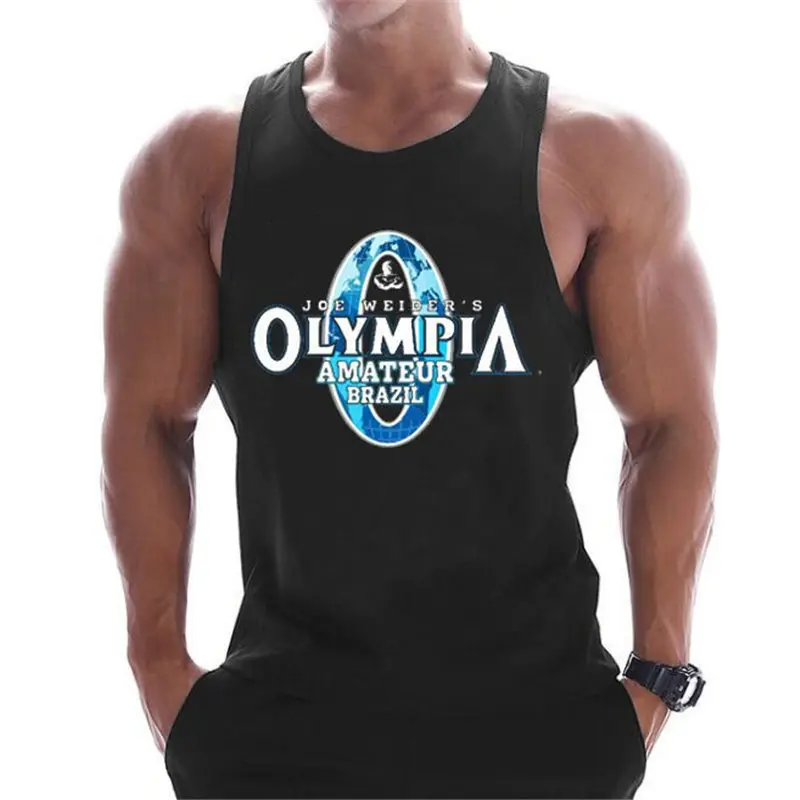 Men's fashion vest gym fitness sports vest cotton sleeveless shirt summer casual clothing men's halter vest
Men's fashion vest gym fitness sports vest cotton sleeveless shirt summer casual clothing men's halter vest