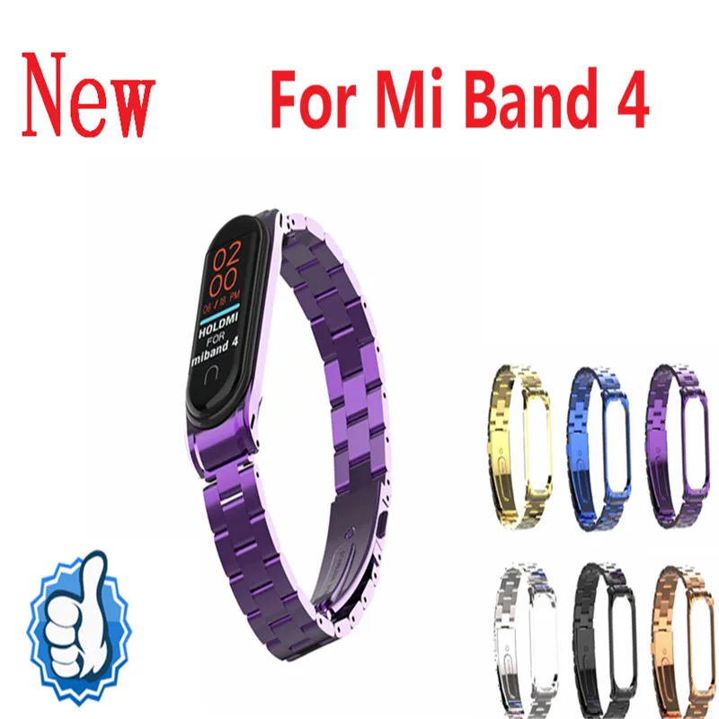 New Mi Band 4 Strap Metal Stainless Steel For Xiaomi Mi Band 4 Strap Compatible Bracelet Miband 4 Wristbands Pulseira Miband4
New Mi Band 4 Strap Metal Stainless Steel For Xiaomi Mi Band 4 Strap Compatible Bracelet Miband 4 Wristbands Pulseira Miband4