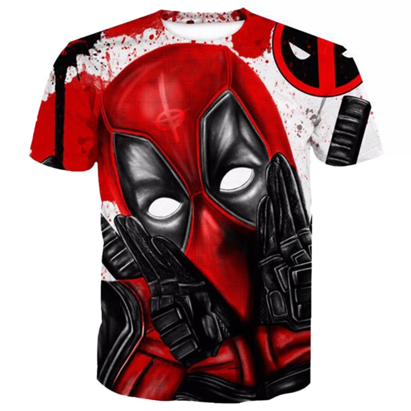 Cloudstyle 2019 Funny Super Hero Deadpool 3D Printed T-shirt Men Short Sleeves tshirt Casual T Shirt Male Streetwear Plus 5XL
Cloudstyle 2019 Funny Super Hero Deadpool 3D Printed T-shirt Men Short Sleeves tshirt Casual T Shirt Male Streetwear Plus 5XL