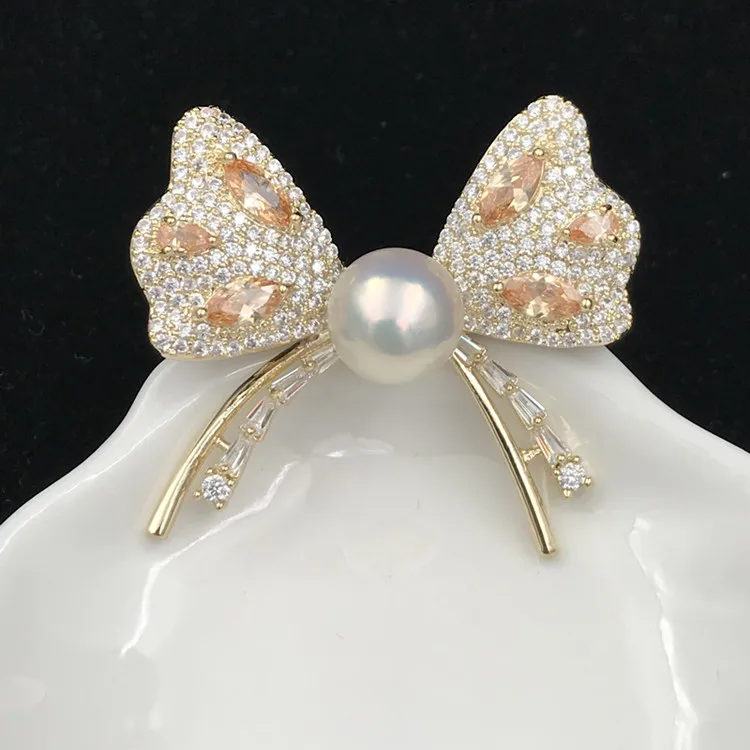 Bowknot Design Pearl Breastpin Jewelry Fittings Women DIY Pearl Brooch Base Silver&Gold Color 2Pieces/Lot
Bowknot Design Pearl Breastpin Jewelry Fittings Women DIY Pearl Brooch Base Silver&Gold Color 2Pieces/Lot