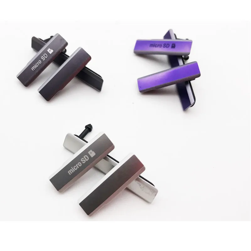 New USB Cover For Sony Xperia Z1 L39h Micro SD Card + SIM Card + USB Charging Slot Port Dust Plug Block Cap
New USB Cover For Sony Xperia Z1 L39h Micro SD Card + SIM Card + USB Charging Slot Port Dust Plug Block Cap