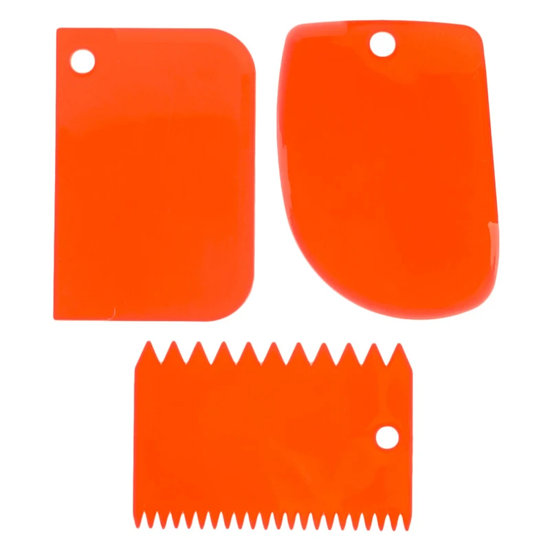 3Pcs/set Plastic Dough Icing Fondant Scraper Cake Decorating Baking Pastry Cutters Tools Plain Smooth Jagged Edge Spatula Cutter
3Pcs/set Plastic Dough Icing Fondant Scraper Cake Decorating Baking Pastry Cutters Tools Plain Smooth Jagged Edge Spatula Cutter