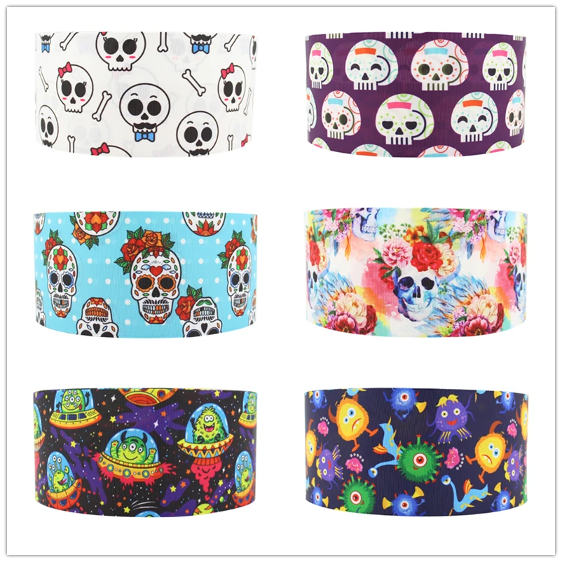 Q&N 16mm 22mm 25mm 38mm 50mm 75mm monsters cartoon printed grosgrain/FOE ribbon Wedding Accessories DIY handmade material
Q&N 16mm 22mm 25mm 38mm 50mm 75mm monsters cartoon printed grosgrain/FOE ribbon Wedding Accessories DIY handmade material