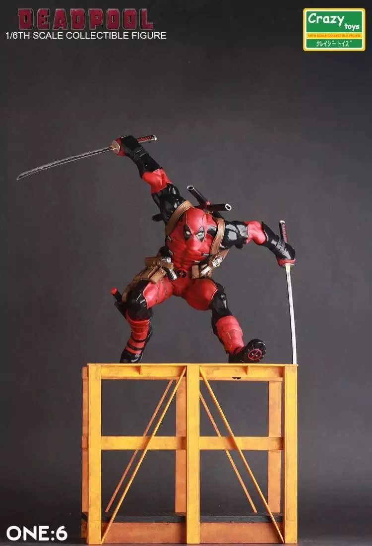 HKXZM Movie Figure 40CM Deadpool 2 Hurdling Ver. 1/6th Scale Statue PVC Figure Collectible Model Toys Gift
HKXZM Movie Figure 40CM Deadpool 2 Hurdling Ver. 1/6th Scale Statue PVC Figure Collectible Model Toys Gift