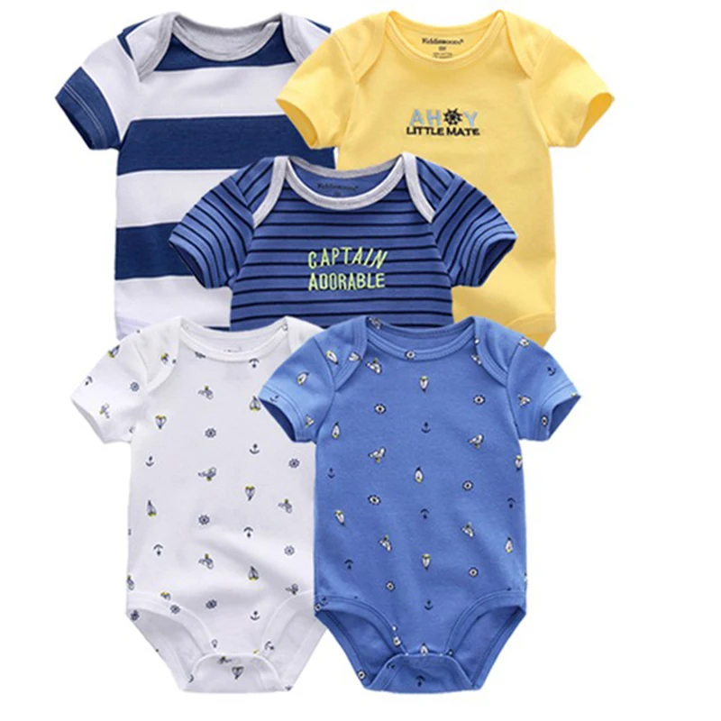 5PCS 2019 Clothing Sets Baby Bodysuits Short Sleeve 100%Cotton Baby Boys Clothes Newborn Baby Girls Clothes Roupas de bebe 0-12M
5PCS 2019 Clothing Sets Baby Bodysuits Short Sleeve 100%Cotton Baby Boys Clothes Newborn Baby Girls Clothes Roupas de bebe 0-12M