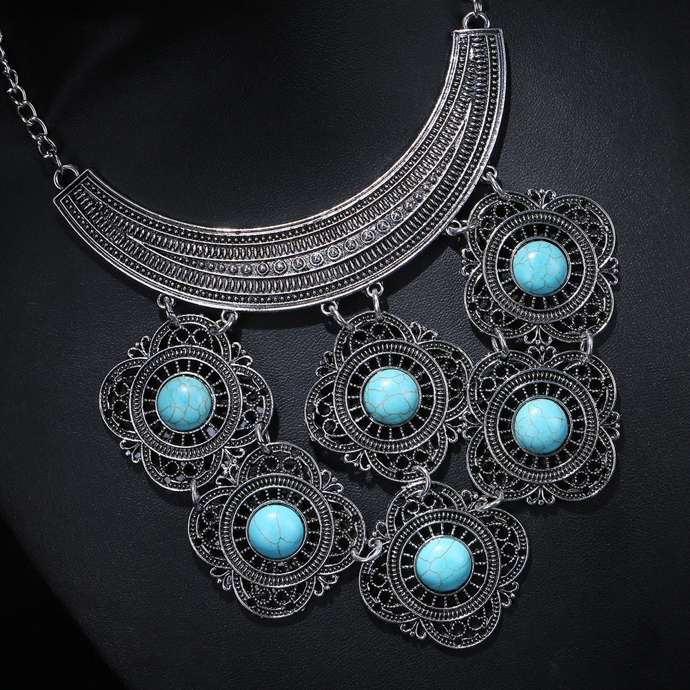 Bohemian Vintage Pendants Necklaces Beads Choker Necklace & Pendants Resin Natural Stone Statement Necklace Jewelry
Bohemian Vintage Pendants Necklaces Beads Choker Necklace & Pendants Resin Natural Stone Statement Necklace Jewelry
