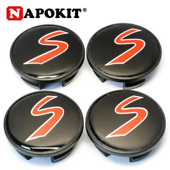 4Pcs 54MM Black Plastic with Aluminum S Logo Car Hubcap Emblem Badge Car Wheel Center Hub Caps For Mini Cooper
4Pcs 54MM Black Plastic with Aluminum S Logo Car Hubcap Emblem Badge Car Wheel Center Hub Caps For Mini Cooper