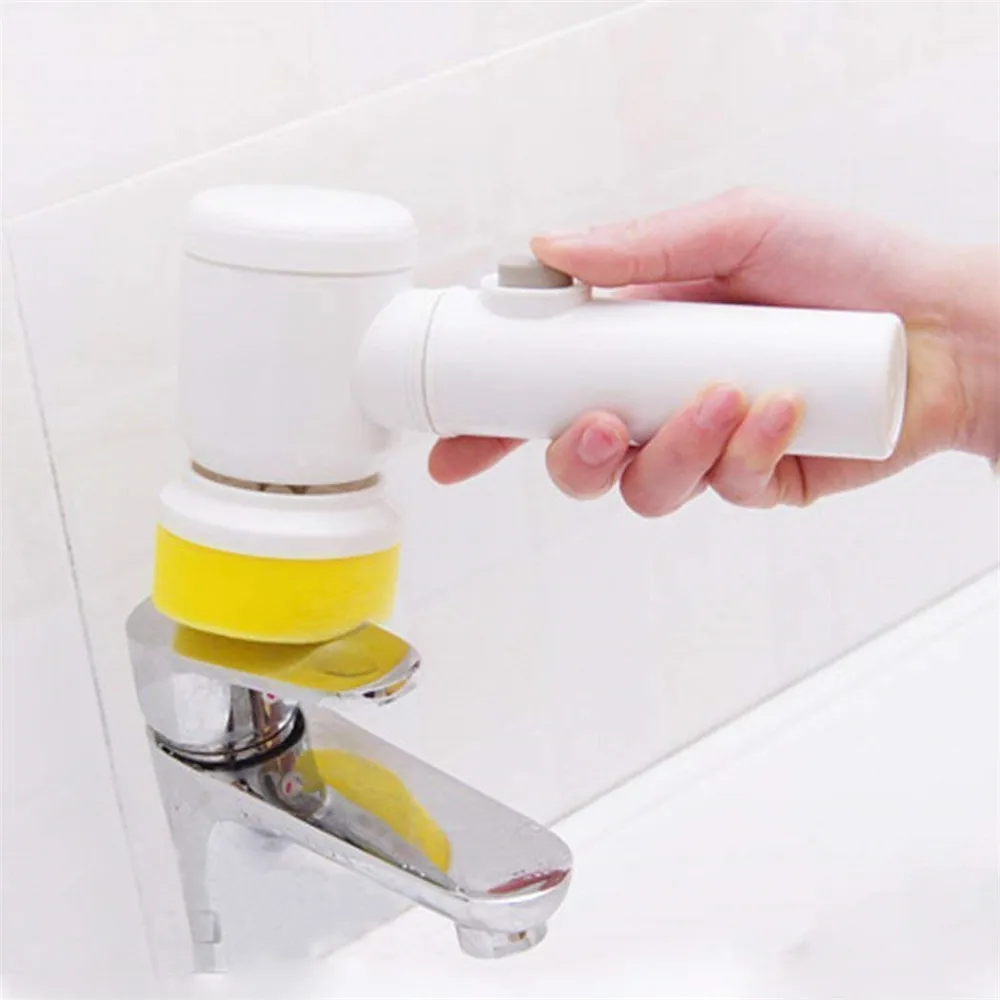 Pratical 5 In 1 Multifunctional Magic Electric Cleaning Brush Bathroom Scrubber Kitchen Bathtub Cleaner Window Brush Cleaner #3
Pratical 5 In 1 Multifunctional Magic Electric Cleaning Brush Bathroom Scrubber Kitchen Bathtub Cleaner Window Brush Cleaner #3