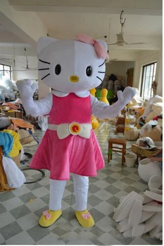 High quality Hello Kitty Mascot Costume adult size Hello Kitty costume character onesies cheap fancy dress costumes
High quality Hello Kitty Mascot Costume adult size Hello Kitty costume character onesies cheap fancy dress costumes