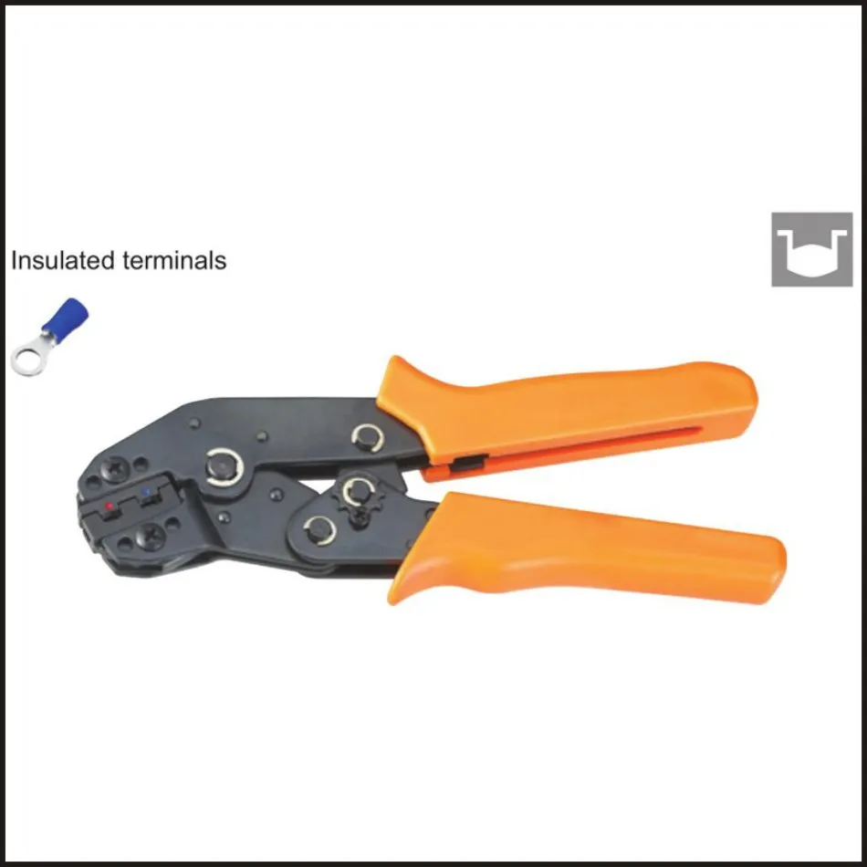 RATCHET CRIMPING PLIER EUROPEAN STYLE AWG15-13 Hand tools Special pipe clamp Tweezers Knife
RATCHET CRIMPING PLIER EUROPEAN STYLE AWG15-13 Hand tools Special pipe clamp Tweezers Knife
