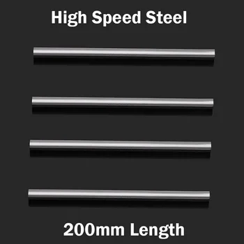 

2mm 2.5mm 3mm 3.5mm 4mm OD 200mm Length High Speed Steel HSS Jobber Drill Bit Boring Round CNC Cutter Turning Lathe Tool Bar Rod