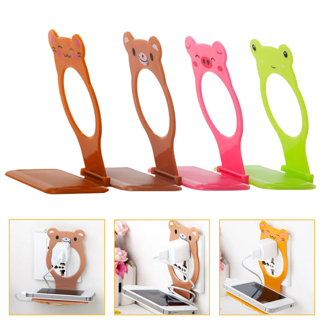 Durable Animal Mobile Cell Phone Holder Folding Wall Charging Station Stand for Universal Mobiole Phone
Durable Animal Mobile Cell Phone Holder Folding Wall Charging Station Stand for Universal Mobiole Phone