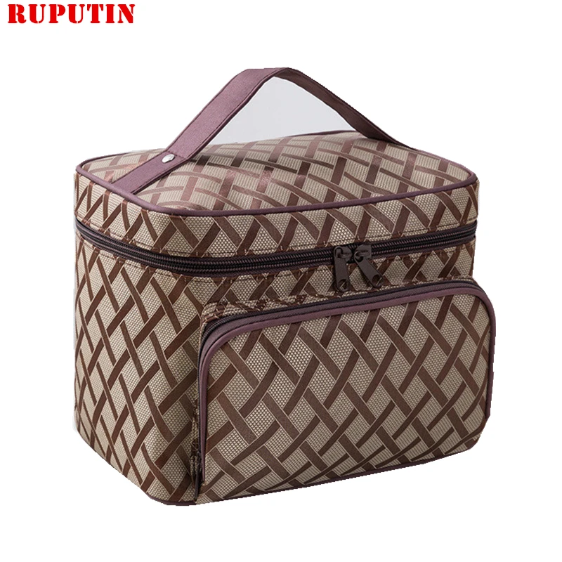 RUPUTIN Waterproof Travel Cosmetic Bag Large Capacity Ladies Cosmetic Case Multi-function Portable Zipper Wash Bag Women Handbag
RUPUTIN Waterproof Travel Cosmetic Bag Large Capacity Ladies Cosmetic Case Multi-function Portable Zipper Wash Bag Women Handbag